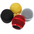 thumbnail image 2 of SHISUYAN 4pcs Microphone Replacement Grille Metal Mic Head Mic Part Wireless Mic Supply, 2 of 9