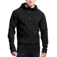thumbnail image 2 of Birdeem Mode Décontractée pour Hommes Chandail-Over Couleur Unie Manches Longues Blouses à Capuche, 2 of 6