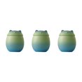 thumbnail image 4 of Baohd Large Capacity Ceramic Canisters Cute For Wide Application Sturdy And Durable Ceramics Cat Form Ceramic Tea Jars blue-green 150ml 3Set, 4 of 6