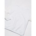 thumbnail image 3 of Hanes Chandail à Col Rond ComfortSoft EcoSmart pour Filles, P, Blanc, 3 of 7