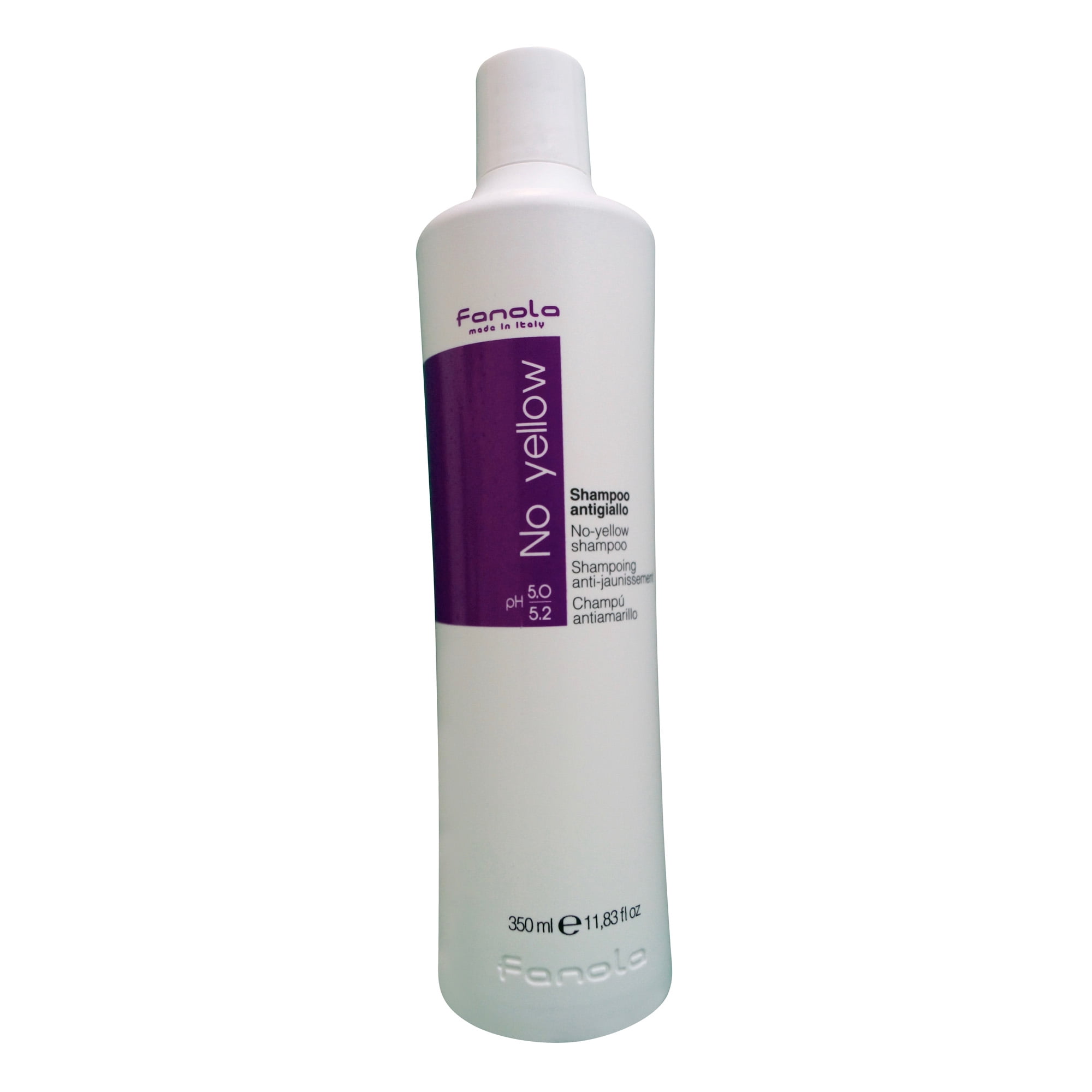 No Yellow Shampoo by Fanola for Unisex - 11.8 oz Shampoo