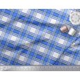 thumbnail image 3 of Soimoi Cotton Duck Fabric Gingham Check Print Sewing Fabric Yard 42 Inch Wide, 3 of 3