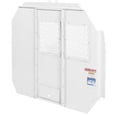 thumbnail image 1 of Weather Guard Bulkhead Divider 96302-3-01D Full Bulkhead; Deep Offset; With Screen Window; White; Steel, 1 of 1