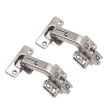 2pcs Easy Install Door Hinges Home Cupboard Folded Kitchen Cabinet 135 Degree