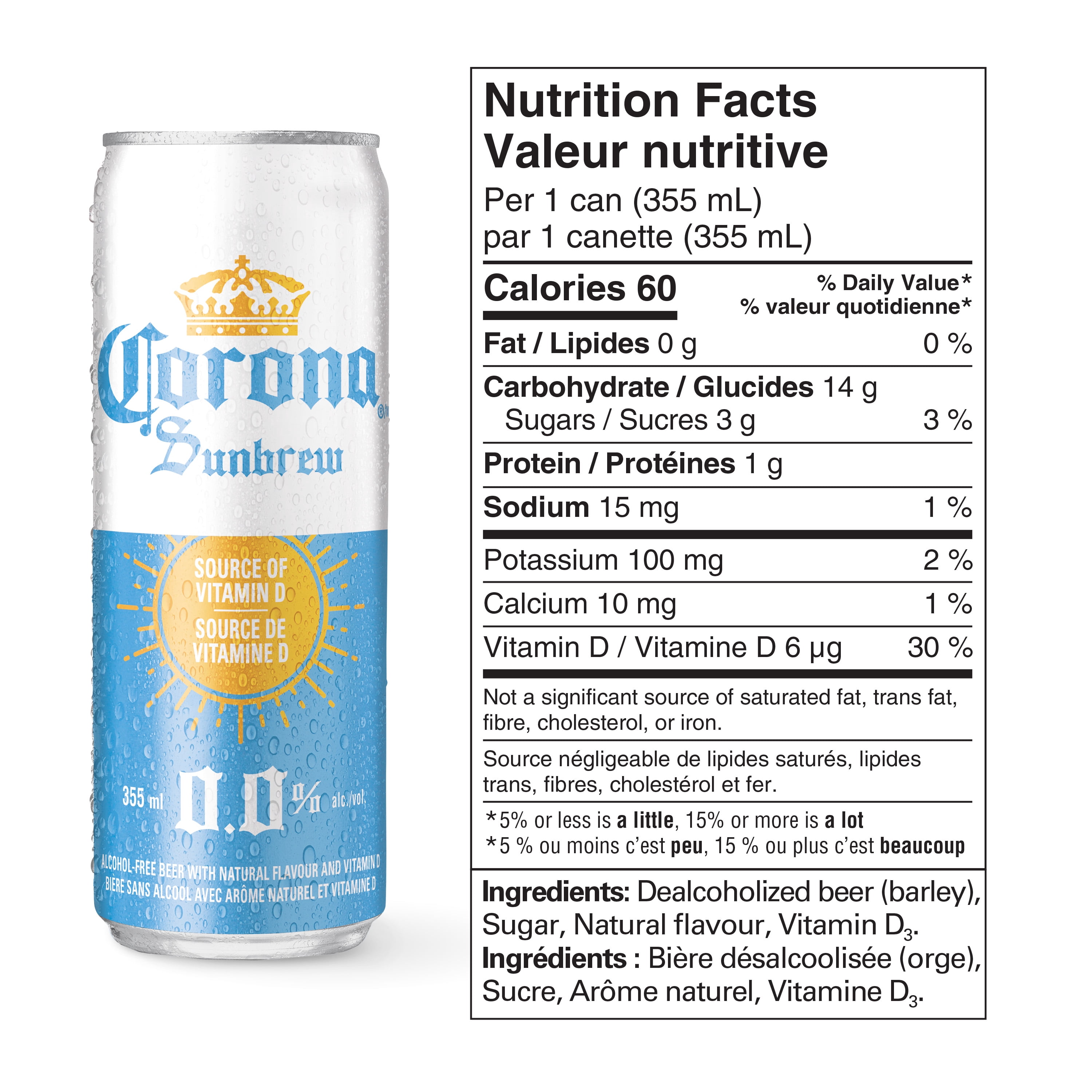 Corona Sunbrew 0.0% Alcohol-Free Beer 12pk Cans - Walmart.ca