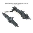 thumbnail image 3 of VONKY 2pcs Aluminum Alloy Aluminum Upgrade Front Rear Bridge Axle Gear Box For WPL 1/16 C14 WPL 1/16 C14 black, 3 of 6