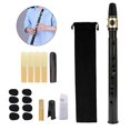 thumbnail image 3 of Saxophone de Poche, Mini Saxophone de Poche Instrument à Vent, Mini Saxophone Instrument Flûte Saxophone de Poche, Instrument de Musique C Pratique de Saxophone Clé, Saxophone de Poche Saxophone Portable Noir, 3 of 4