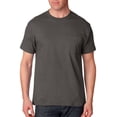 thumbnail image 4 of Hanes TAGLESS Men`s Pocket T-Shirt, M, Smoke Gray, 4 of 8