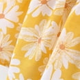 thumbnail image 3 of Elegant Floral Summer Beach Dress Set with Bow and Ruffled Hat for Toddler Girls, 3 of 8