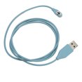 thumbnail image 2 of Headset Charging Cable, TPE Fast Charging  Earphone Charging Cable Durable Anti Interference  For Daily Black,Blue, 2 of 8