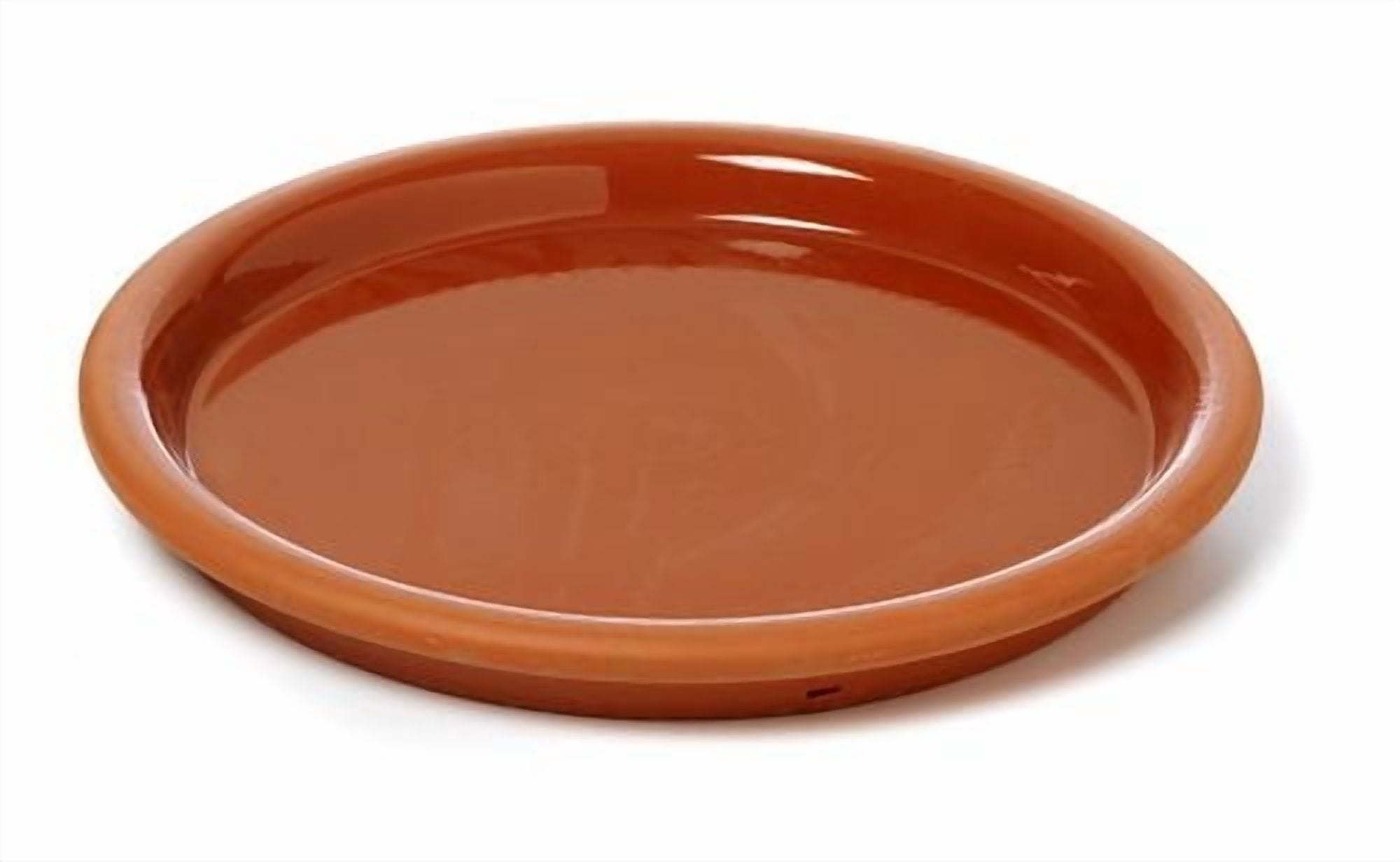 Hofland Glazed Clay Saucer for Planter– 5.5 inch