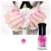 WIFKLSIIPG Temperature Change Nail Polish Color Temperature Control Nail Polish Long Lasting No Bake Manicure Can Not Be PeeLED Waterproof Quick Drying 7ml