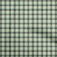 thumbnail image 1 of oneOone Cotton Poplin Light Green Fabric Check Fabric For Sewing Printed Craft Fabric By The Yard 42 Inch Wide, 1 of 4