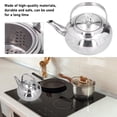 thumbnail image 2 of Stainless steel teapot with filter teapot stainless steel delicate tea pot coffee pot home restaurant with tea filter [16cm], 2 of 9