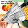 thumbnail image 4 of 50PCS 9 Inch Disposable Aluminum Foil Plates Round Tin Foil Pie Pans for Air Fryers, 4 of 8