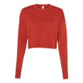 thumbnail image 1 of Bella Plus Canvas B53205207 Chandail Court en Molleton pour Femmes, Brique - 2TG, 1 of 2