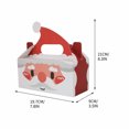 thumbnail image 3 of Christmas Gift Box under $5! CQCYD Christmas Gift Box for Cookies and Cakes, 4-Piece Handheld Packaging Set, Holiday Treat Box, Festive Present Wrapping for Holiday Baking, 3 of 6