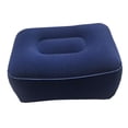 thumbnail image 1 of Repose-pieds Gonflable Courbe pour Bureau d'Étude et de Jeu Bleu, 1 of 8