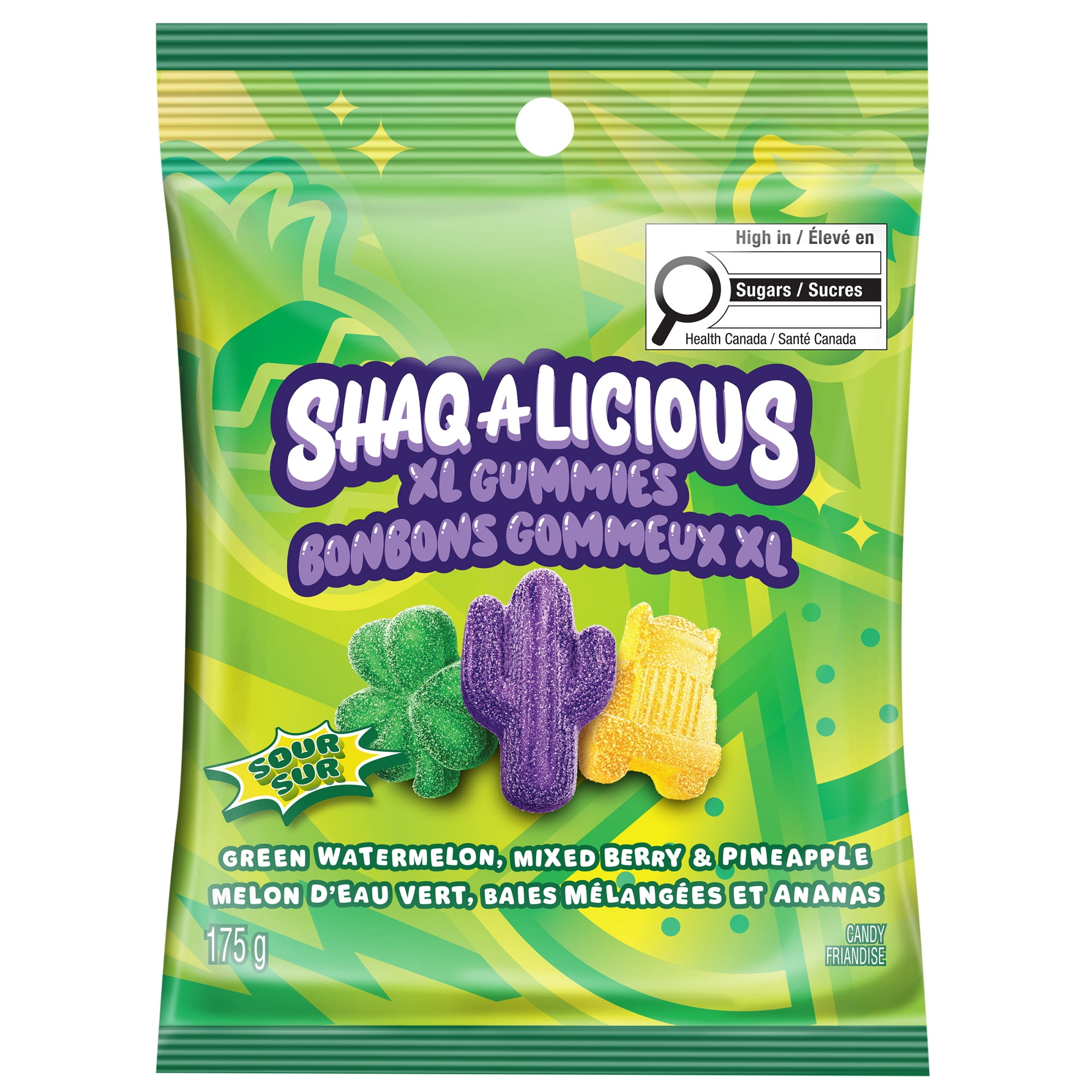SHAQ-A-LICIOUS Gummies Sour