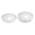 thumbnail image 1 of 5pcs Garden Flower Pot Plant Saucers Water Tray Base Indoor Outdoor Tool, 1 of 5