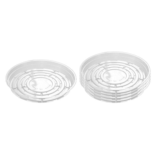 5pcs Garden Flower Pot Plant Saucers Water Tray Base Indoor Outdoor Tool