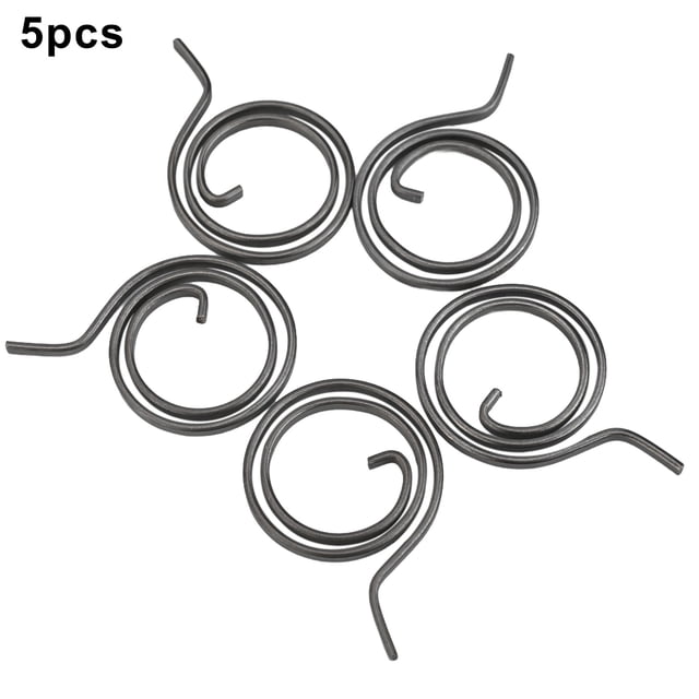 5PCS/Set Door Handle Replacement Springs Stainless Steel Door Lock Handle Spring Coil Return Torsion Springs
