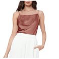 thumbnail image 2 of JDQJBZ Womens Sleeveless Sweater Vest Satin Solid Color Adjustable Strap Side Zipper Cami, 2 of 4