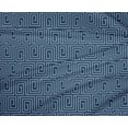 thumbnail image 4 of oneOone Polyester Lycra Fabric Greek Key Geometric Print Fabric By The Yard 56 Inches, 4 of 4