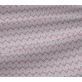 thumbnail image 5 of oneOone Viscose Jersey Fabric Chevron|Triangle & Square Geometric Print Sewing Fabric BTY 60 Inch Wide, 5 of 5