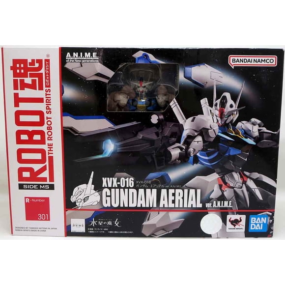 Mobile Suit Gundam 5 Inch Action Figure Robot Spirits - Gundam Aerial Version A.N.I.M.E.