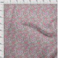 thumbnail image 4 of oneOone Polyester Spandex Pink Fabric Floral Sewing Material Print Fabric By The Yard 56 Inch Wide, 4 of 5