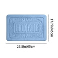 thumbnail image 3 of ABPWLY Home Bathroom Absorbent Floor Mat Is Machine Washable Soft Comfortable And Quickly Absorbs Water Ensuring Stable And Non Slip Bathroom Floor Mat Clearance bath mat for tub non slip Canada Days, 3 of 6