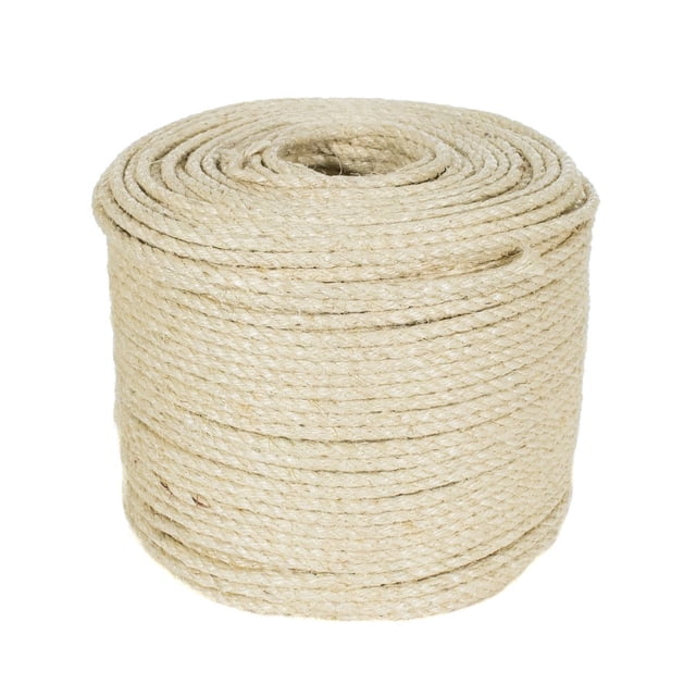 Corde en Sisal Torsadée (3/8 Pouce x 10 Pieds)
