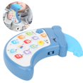 thumbnail image 4 of LYUMO Children Phone Toy Moon Shape Kid Educational Mobile Phone Teether Toy with Music Effect, Phone Toy Teether, Phone Toy, 4 of 8