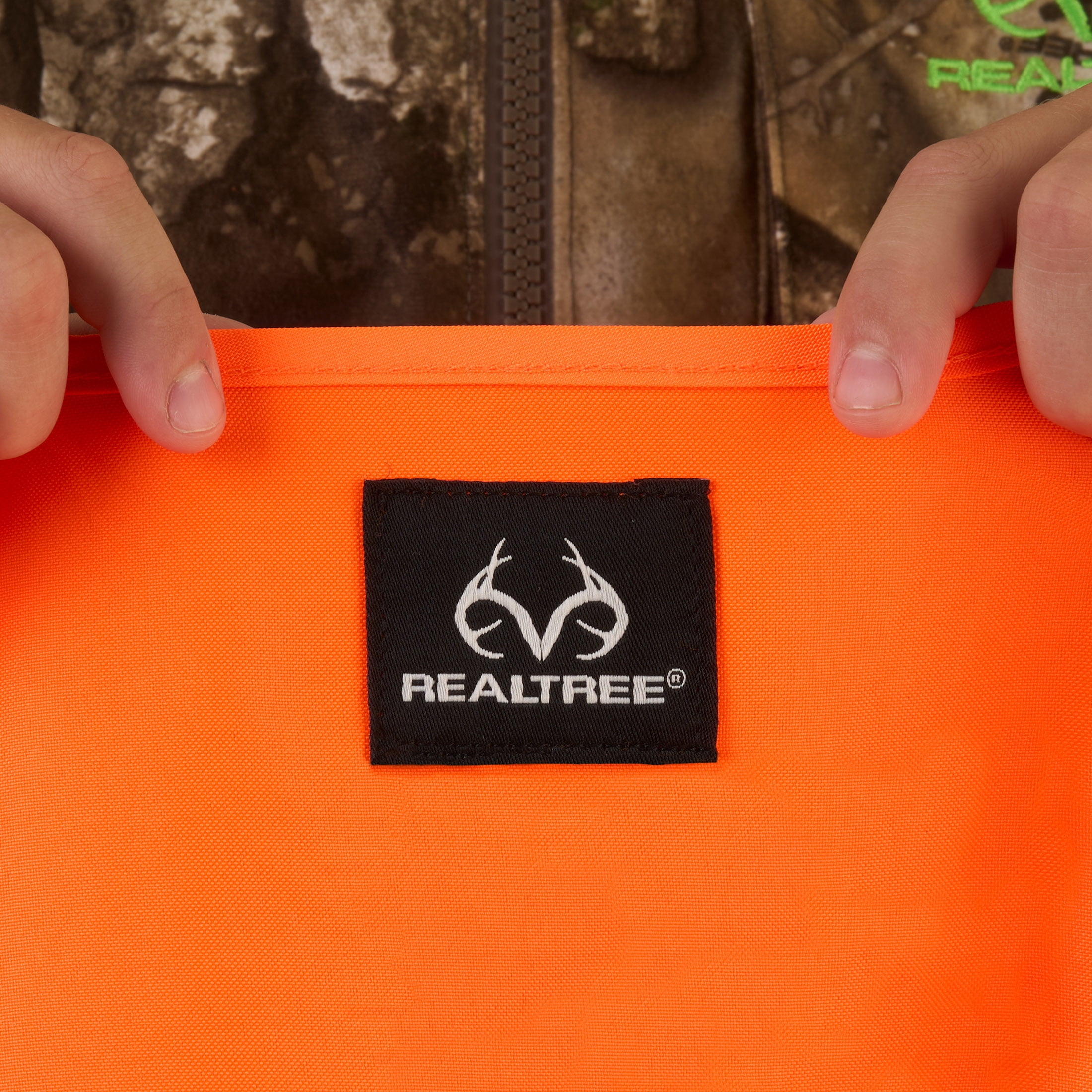 Realtree Blaze Orange Men's Hunting Cover Vest, S/M