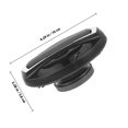 thumbnail image 2 of OULII 1 Pair Auto Speakers Black Coaxial Design With 4ohms Impedance For Enhanced Driving Experience, 2 of 5