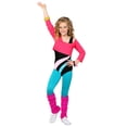 thumbnail image 1 of Child 80's Workout Girl Costume, 1 of 1