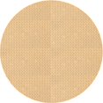 thumbnail image 1 of Ahgly Company Tapis d'Intérieur Ronds Transitionnels Orange Lavables à la Machine, 4 Pieds Rond, 1 of 7