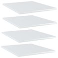thumbnail image 1 of vidaXL Bookshelf Boards 4 pcs High Gloss White 40x50x1.5 cm Engineered Wood, 1 of 4