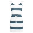 thumbnail image 3 of yoeyez Robes Mignonnes pour Femmes Été Femmes Robes d'Été avec Poches Robe T-Shirt Rayée Robe Sans Manches à Cordon Robe Décontractée à Taille Nouée Robe d'Été Mon Compte Commandes, 3 of 7