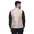 thumbnail image 4 of Atasi Floral Printed Wedding Jackets For Men Nehru Jacket Waist Coat For Festive Season-Large, 4 of 6