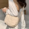 thumbnail image 2 of LinYooLi Quilted Tote Bags for Women Lightweight Quilted Padding Shoulder Bag Down Cotton Padded Large Tote Bags Lattice, 2 of 6