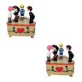 thumbnail image 2 of Maytalsory Creative Sound Machine for Girls and Boys Kissing Doll Style D 2Set, 2 of 6