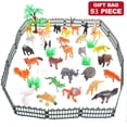 thumbnail image 4 of Animals Figure,54 Piece Mini Jungle Animals Toys Set For Boys Girls Kids, 4 of 7