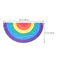 thumbnail image 2 of Weiweiguan 1Pc Decorative Rainbow Flag Homosexual Pride Flag Portable Outdoor Banner, 2 of 7