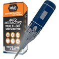 thumbnail image 1 of Kelvin Tools Retractor Auto Advance - Automatic Multi-Tool Screwdriver, Multi-Head Screwdriver All-in-one, Autoloader Multi-bit 6-in-1 Screwdriver, Multi-use Tools (Navy/Grey), 1 of 6