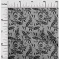 thumbnail image 2 of oneOone Cotton Poplin Gray Fabric Tropical Sewing Craft Projects Fabric Prints By Yard 56 Inch Wide, 2 of 5