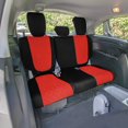 thumbnail image 2 of For 2018–2023 Honda Odyssey FH Group Neoprene Custom Fit Waterproof Car Seat Covers - 3rd Row Red, 2 of 5