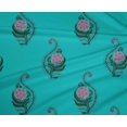 thumbnail image 4 of oneOone Polyester Lycra Fabric Leaves & Floral Block Print Sewing Fabric BTY 56 Inch Wide, 4 of 4