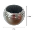 thumbnail image 3 of Chmadoxn Bluetooth Haut-Parleur, Audio Bluetooth M9-Border Mini Haut-Parleur Bluetooth Petit Apparié Caisson de Basses Portable Sans Fil Voix Volume Élevé Audio Portable Sans Fil Bluetooth, 3 of 6